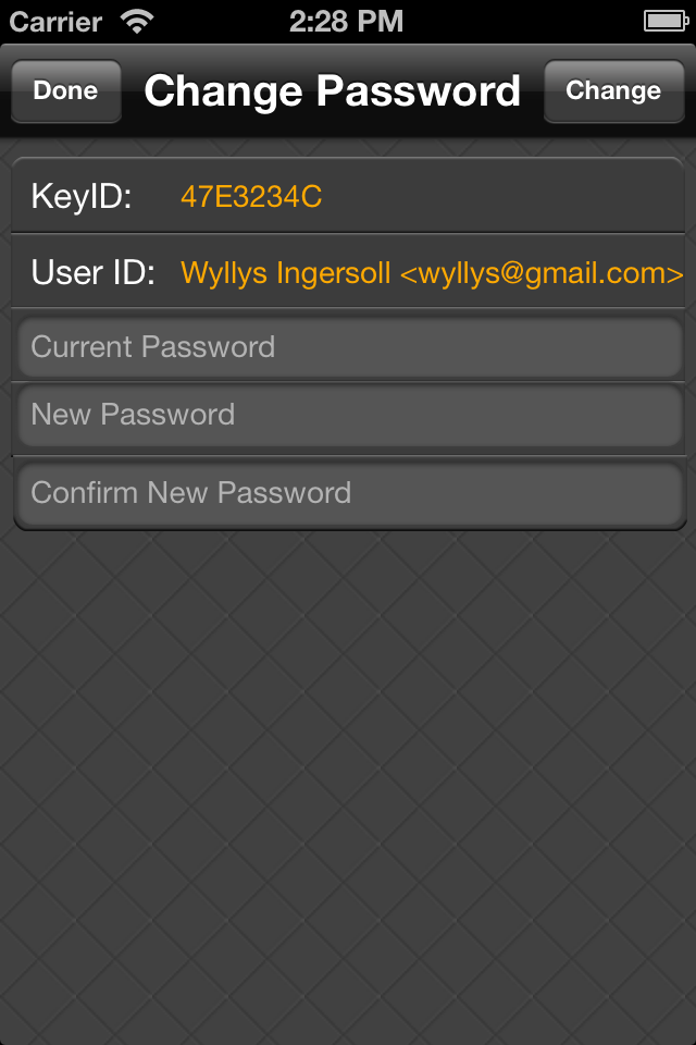 iPhone Screenshot 1